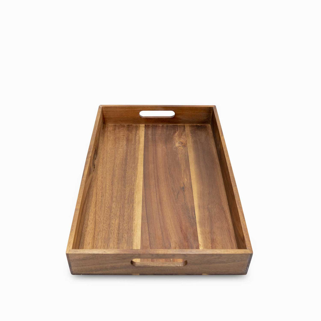 Bandeja en acacia 42x27cm