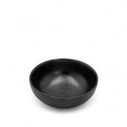 Tazón negro mate 11cm