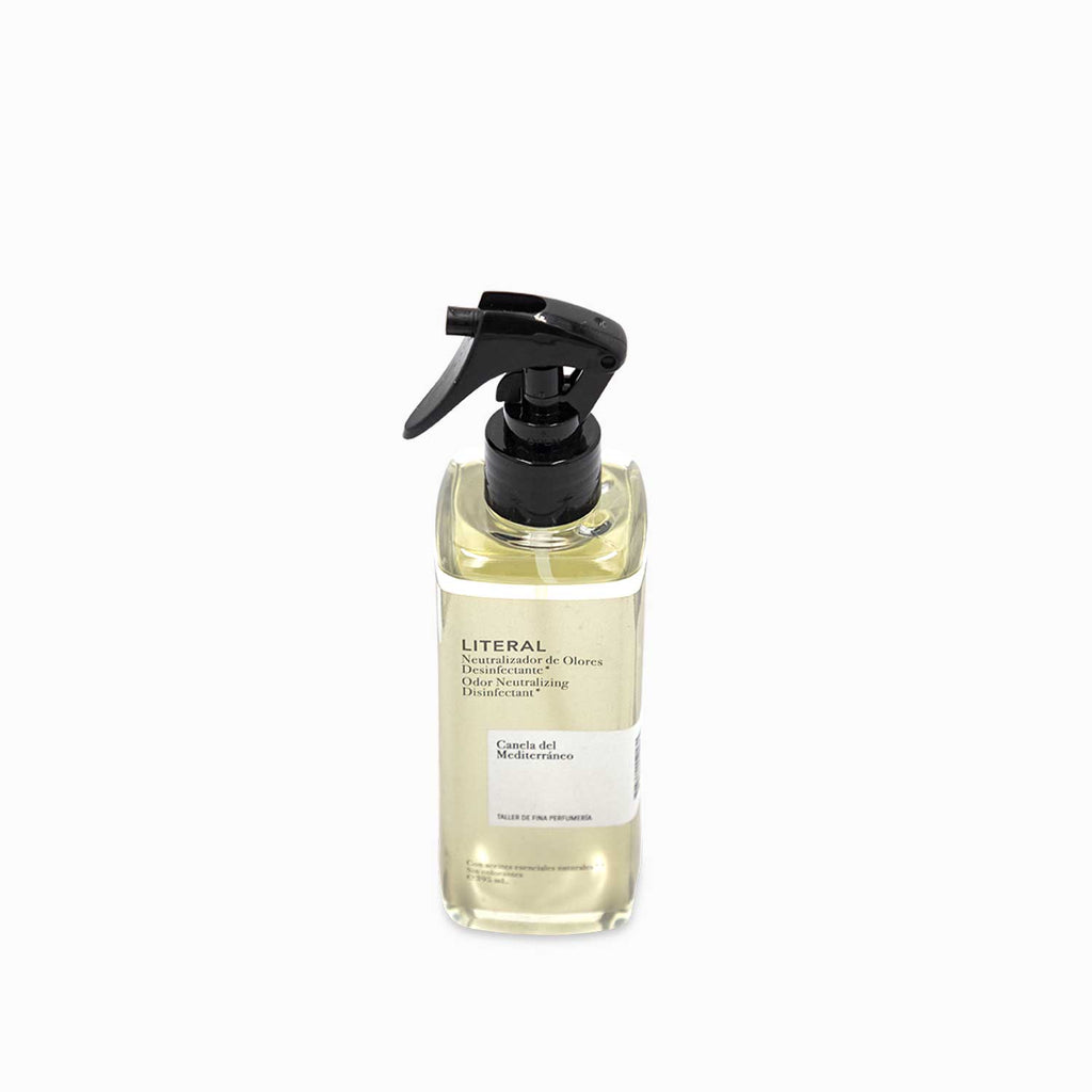 Neutralizador de olores desinfectante canela mediterráneo literal 395ml