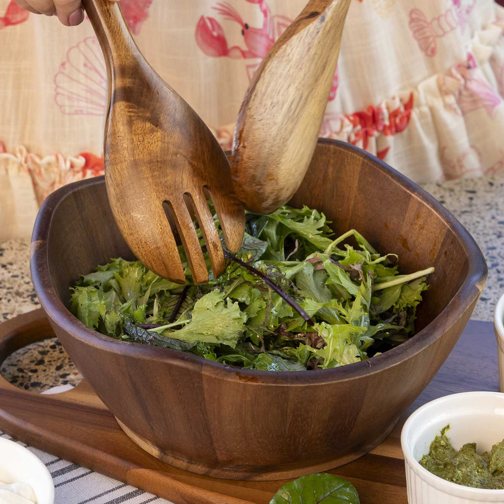 Bowl irregular acacia 25cm