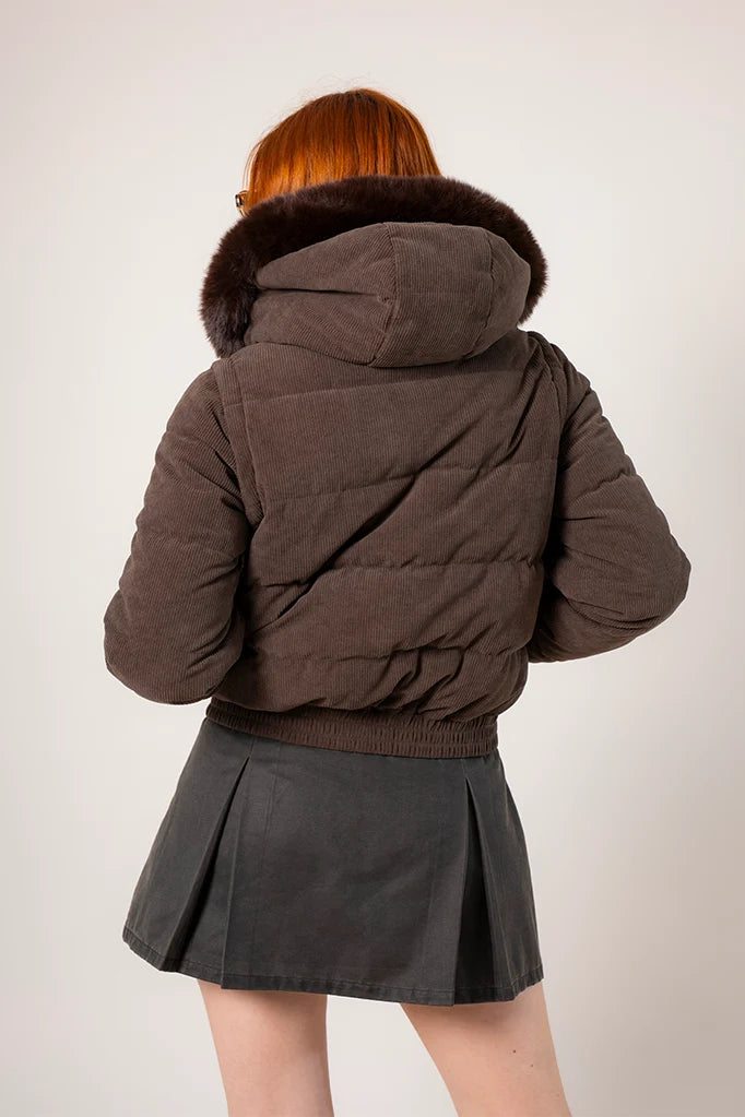 26 CHAQUETA ACOLCHADA CORDUROY 8773.