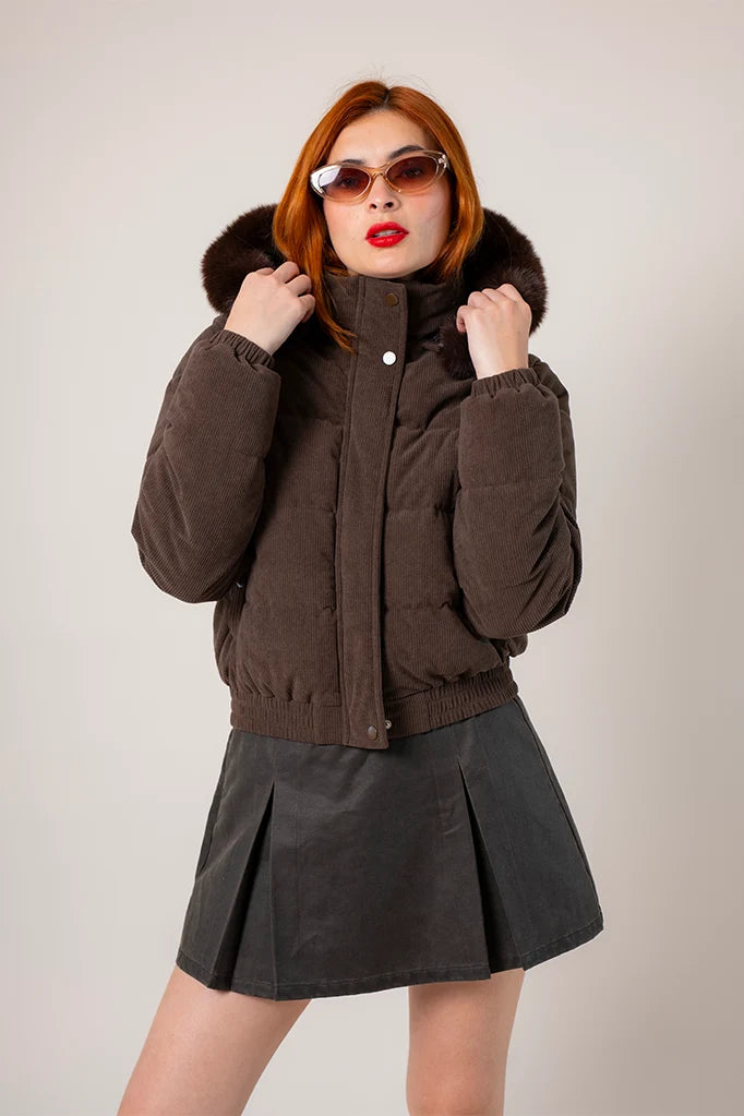 26 CHAQUETA ACOLCHADA CORDUROY 8773.