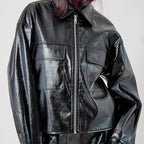 26 CHAQUETA EFECTO PIEL 8760.