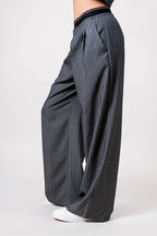 26 PANTALON RAYAS CINTURA ELASTICA 8786.