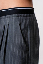 26 PANTALON RAYAS CINTURA ELASTICA 8786.
