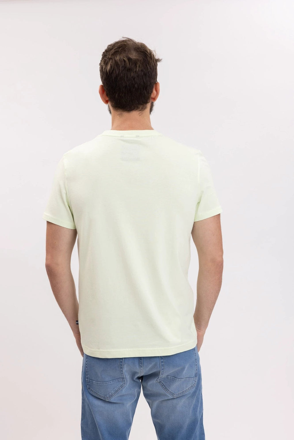 Camiseta Nautica Mangas Cortas Lisa P/ Caballeros 27000V-3Y7 by Nautica