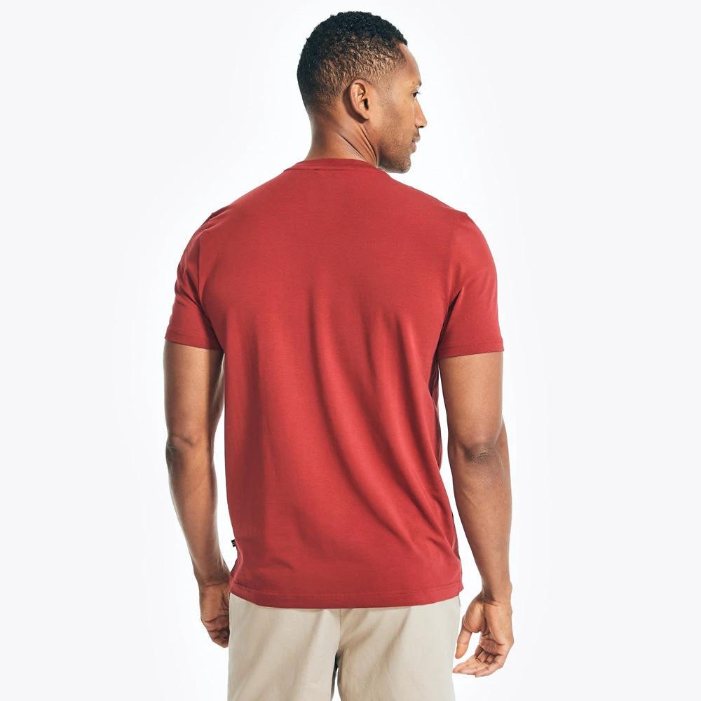 Camiseta Nautica Mangas Cortas Lisa P/ Caballeros 27000V-6BI by Nautica