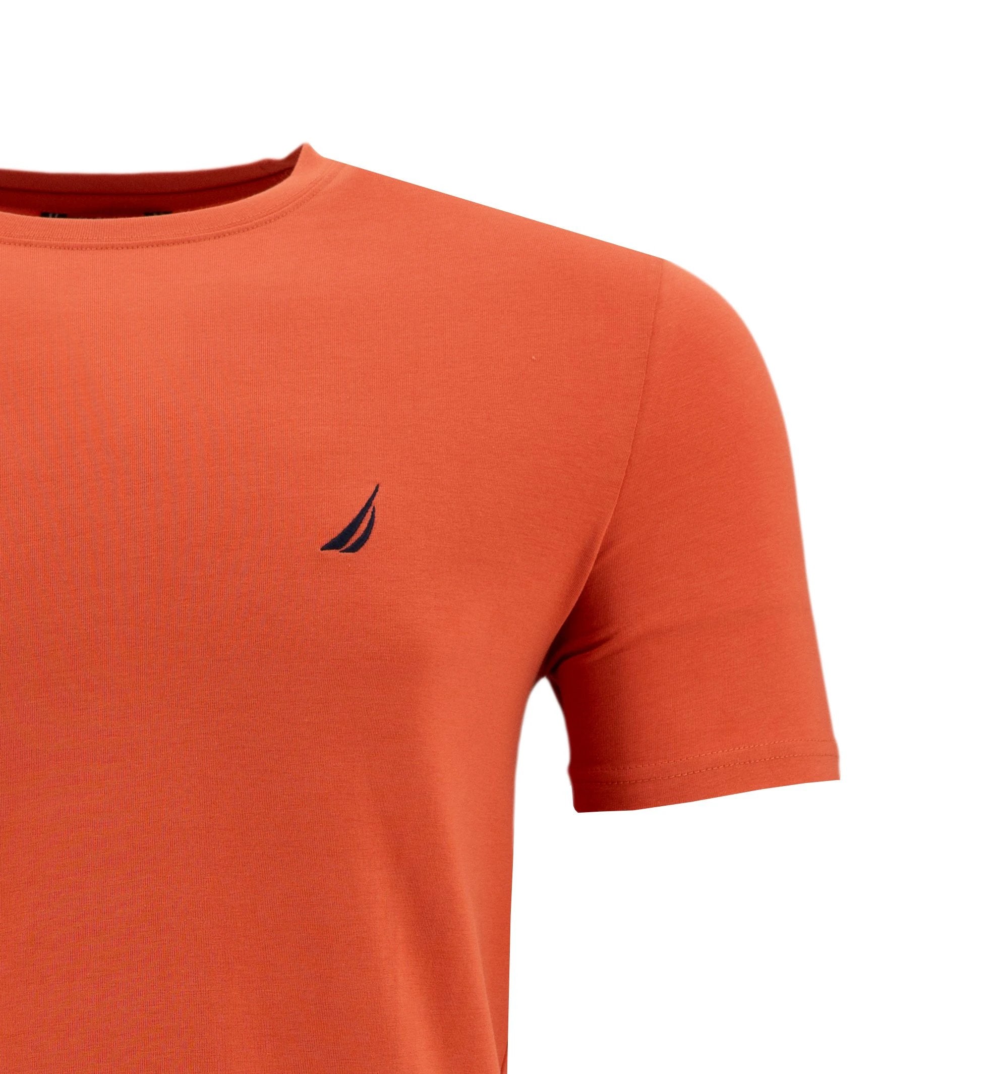 Camiseta Nautica Mangas Cortas Lisa P/ Caballeros 27000V-8CA by Nautica