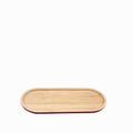 Bandeja en bambú oval 34cm