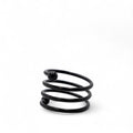 Servilletero espiral negro
