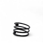 Servilletero espiral negro