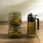 Recipiente redondo verde 400 ml setx2