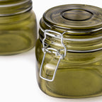 Recipiente redondo verde 400 ml setx2