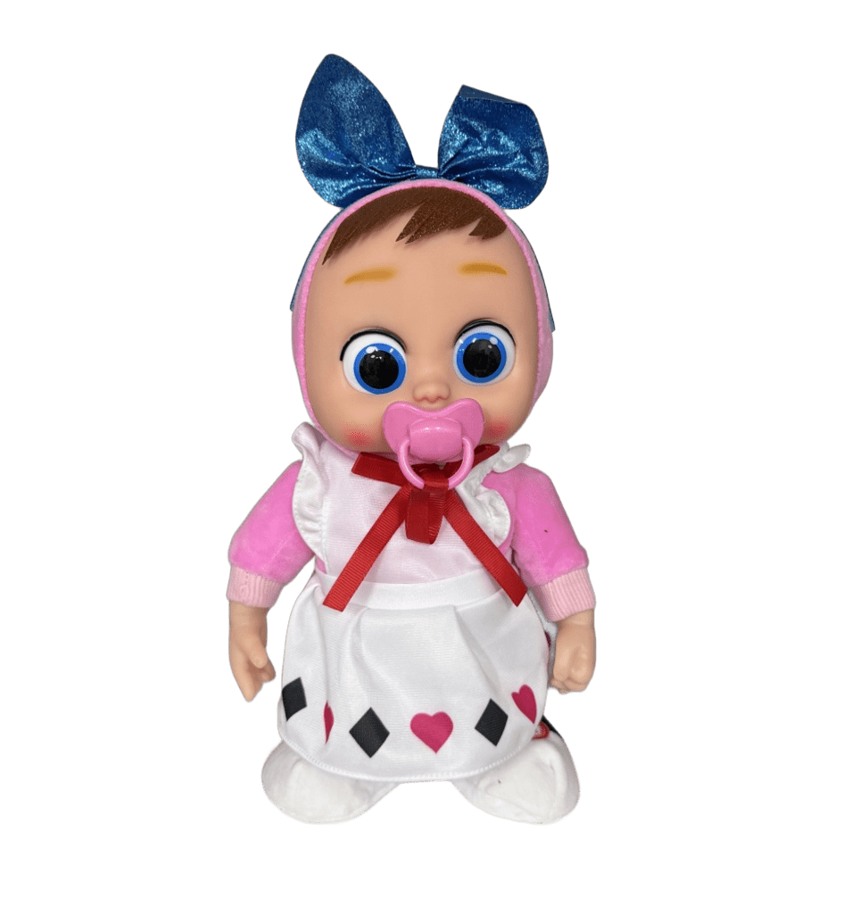 Muñeca CryBabies Bebé Con Pijama y Chupete Llora y Emite Sonidos