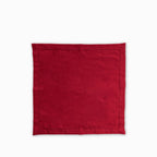 Servilletas de tela roja set x2