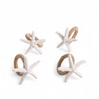 Aro de servilleta estrella de mar set x4