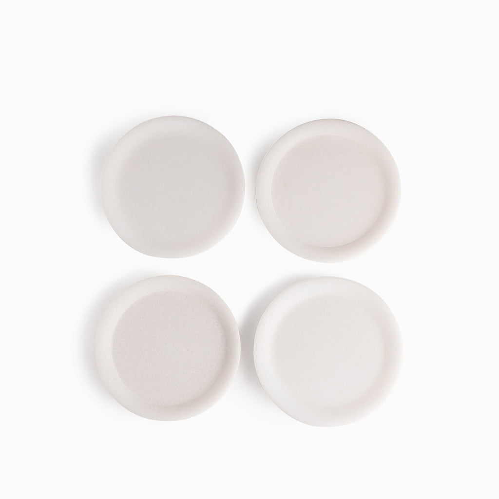 Portavasos mármol set x4