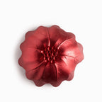 Tazón poinsettia vidrio 28cm
