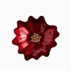 Tazón poinsettia vidrio 28cm