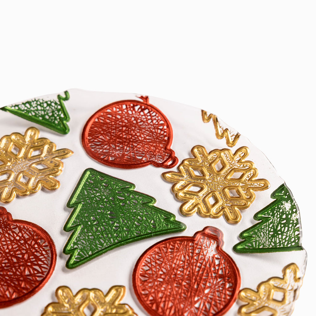 Plato mediano christmas 21cm