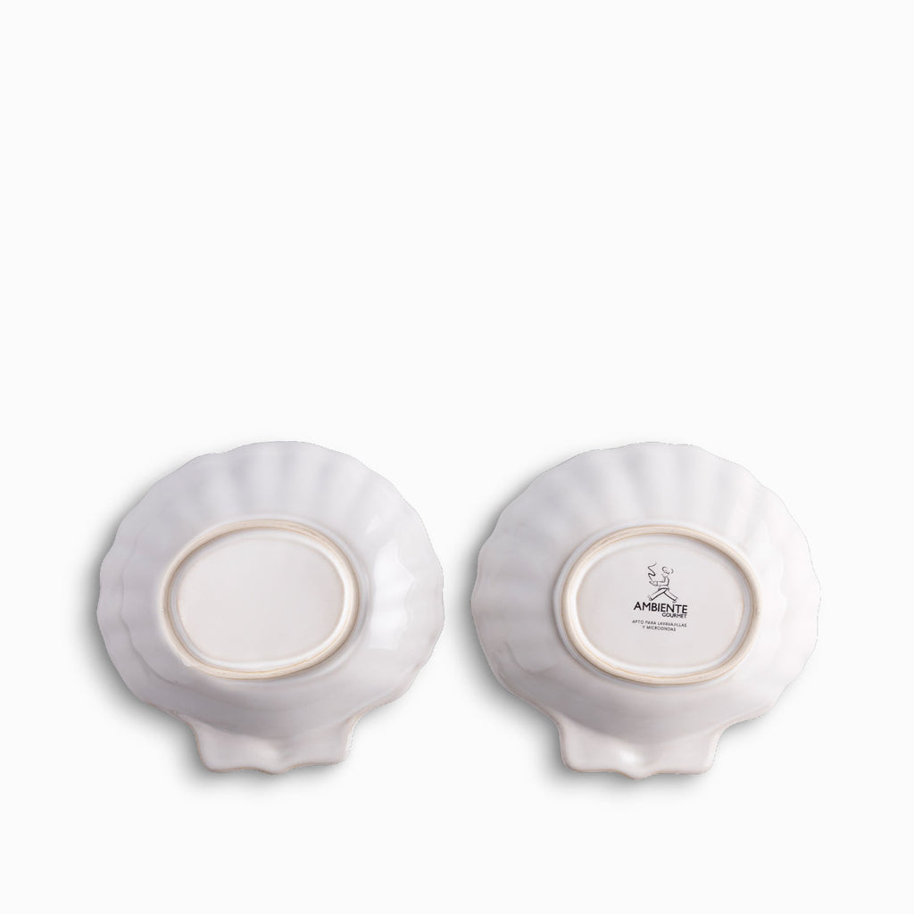 Plato Concha Costa Serena 15cm setx2