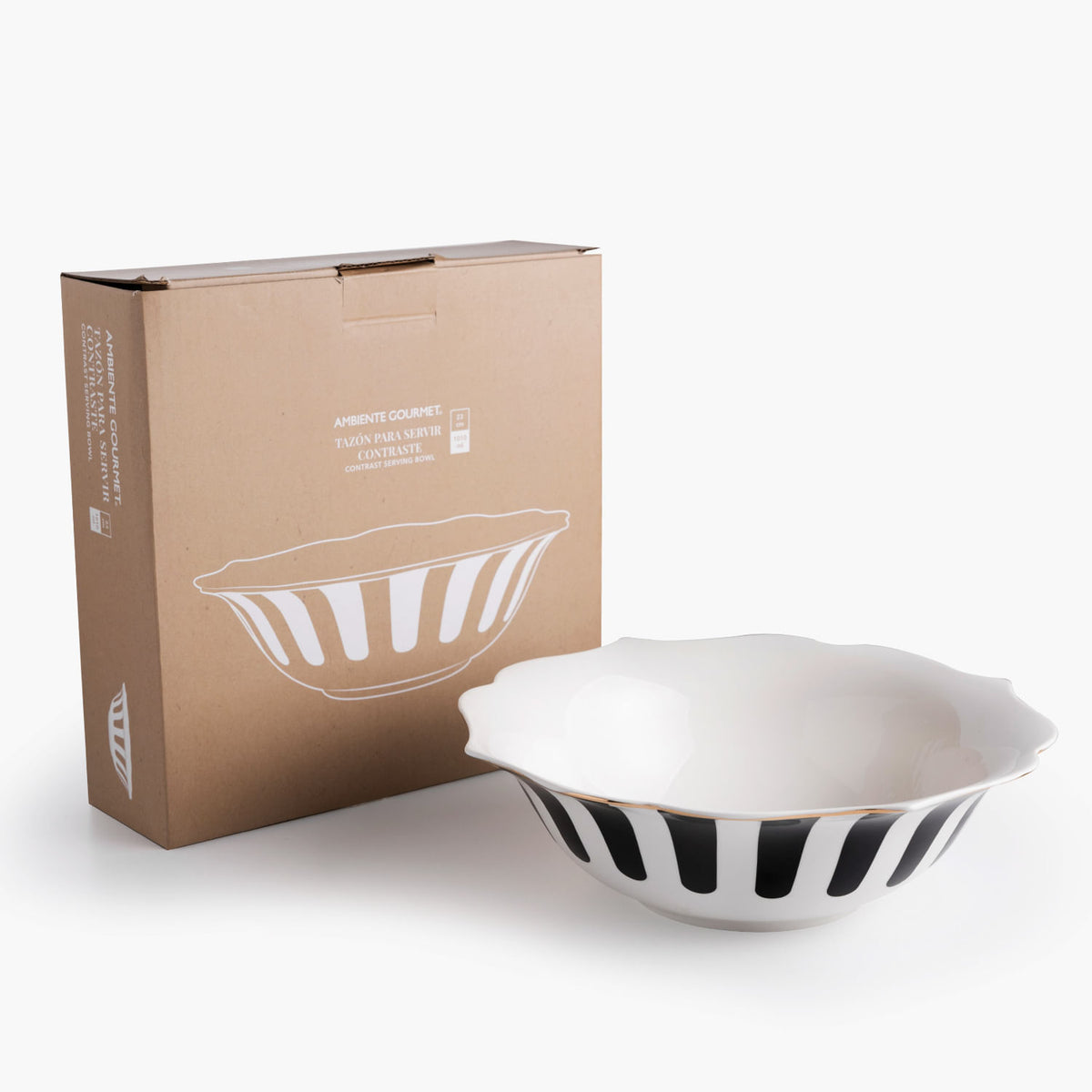 Tazón para servir Contraste 23cm