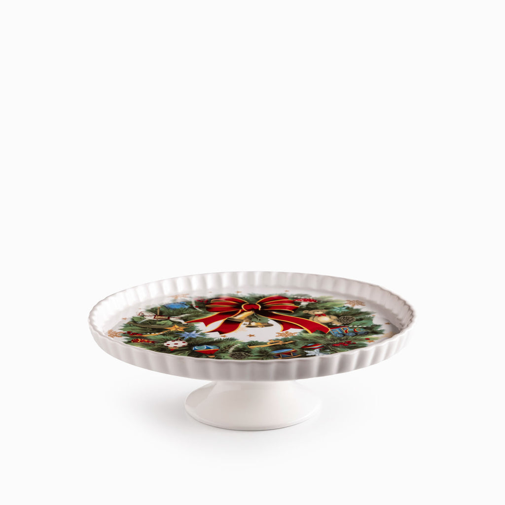 Tortera Noche Buena snow crown 27cm