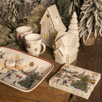Servilletas snow ville set x20