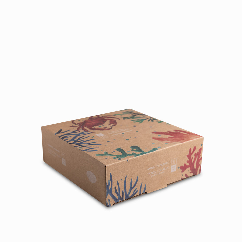 Tazón Corales 19cm set x2