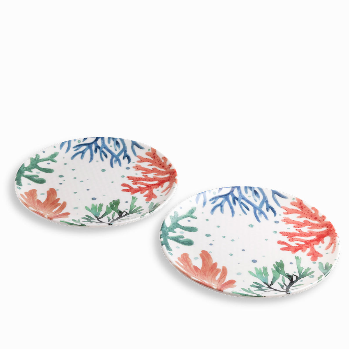 Plato Corales 26cm set x2