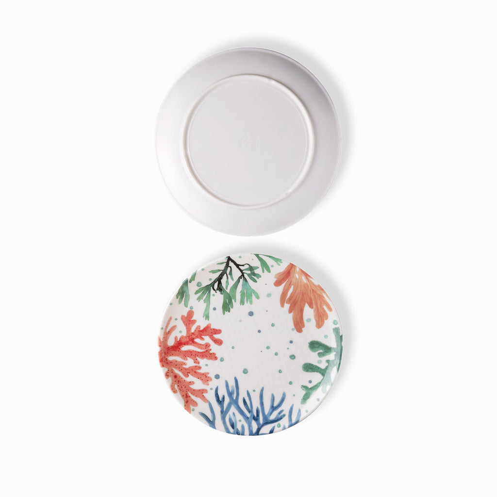 Plato Corales 26cm set x2
