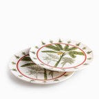 Plato Palmeras 26 cm set x2
