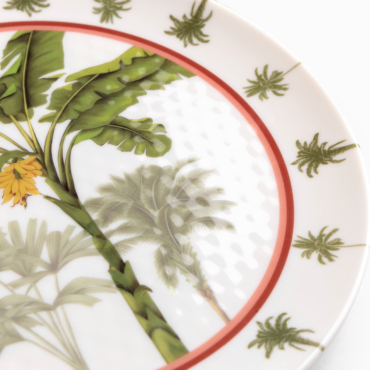 Plato Palmeras 26 cm set x2