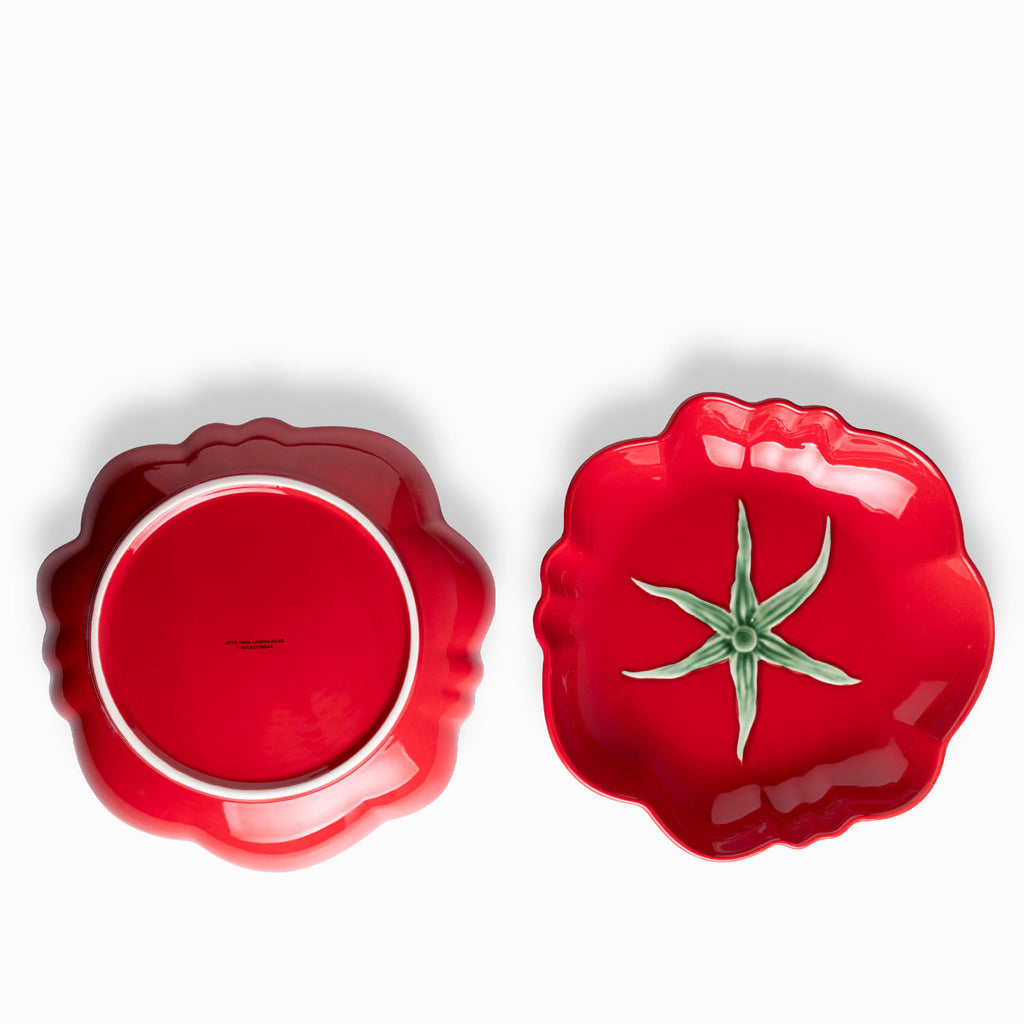 Plato principal huerto mestizo 26cm setx2