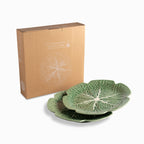 Plato principal Huerto Verde 26.5cm set x2