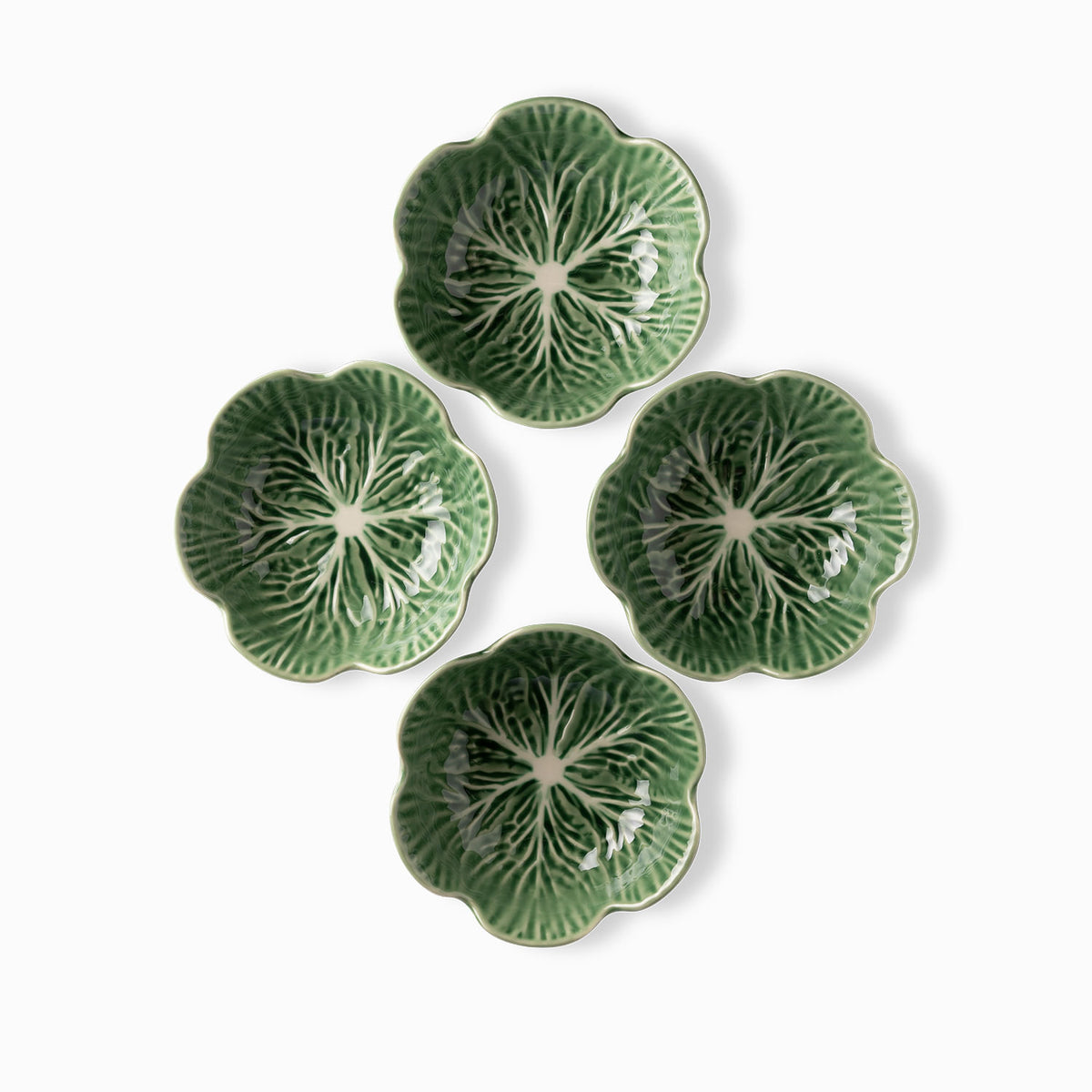 Tazón Huerto Verde 15cm set x4