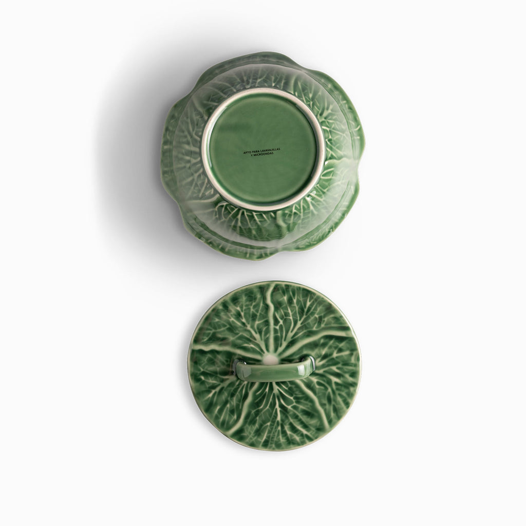 Tazón con tapa Huerto Verde 20cm