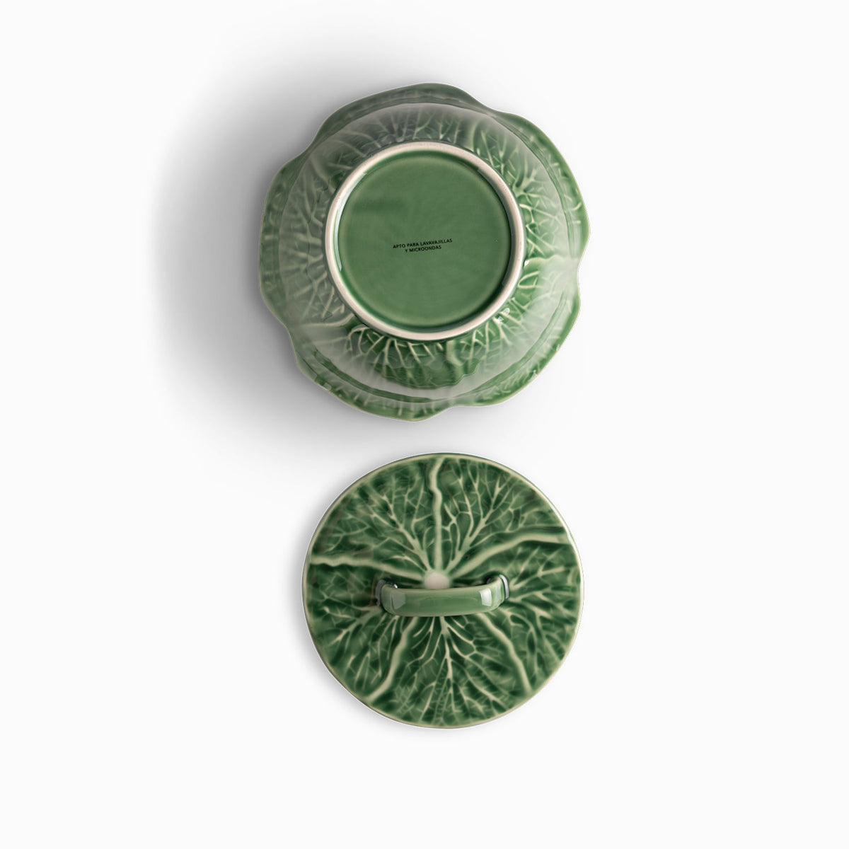 Tazón con tapa Huerto Verde 20cm