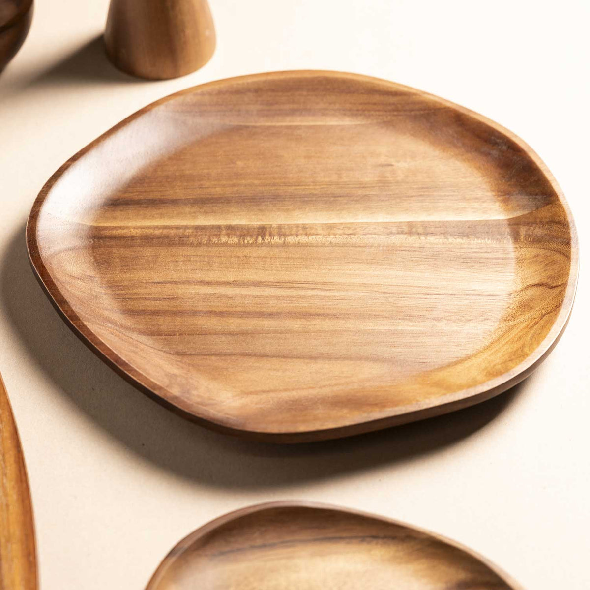 Plato acacia 31cm