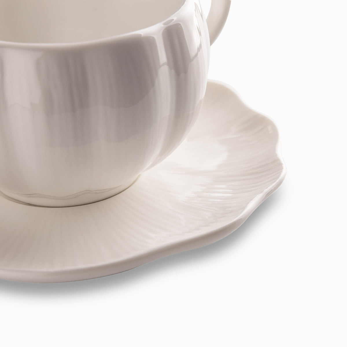 Pocillo y plato Pumpkin 200ml setx4