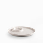 Plato con salsera zen 25cm