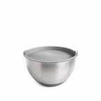 Bowl acero inoxidable tapa y base silicona 12.5x22cm