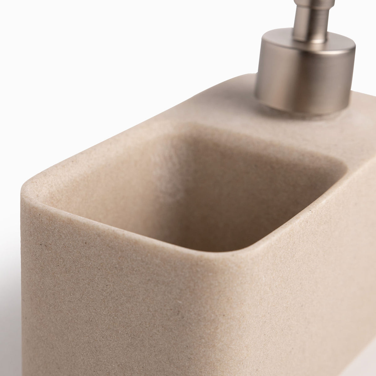 Dispensador jabón lavaplatos beige