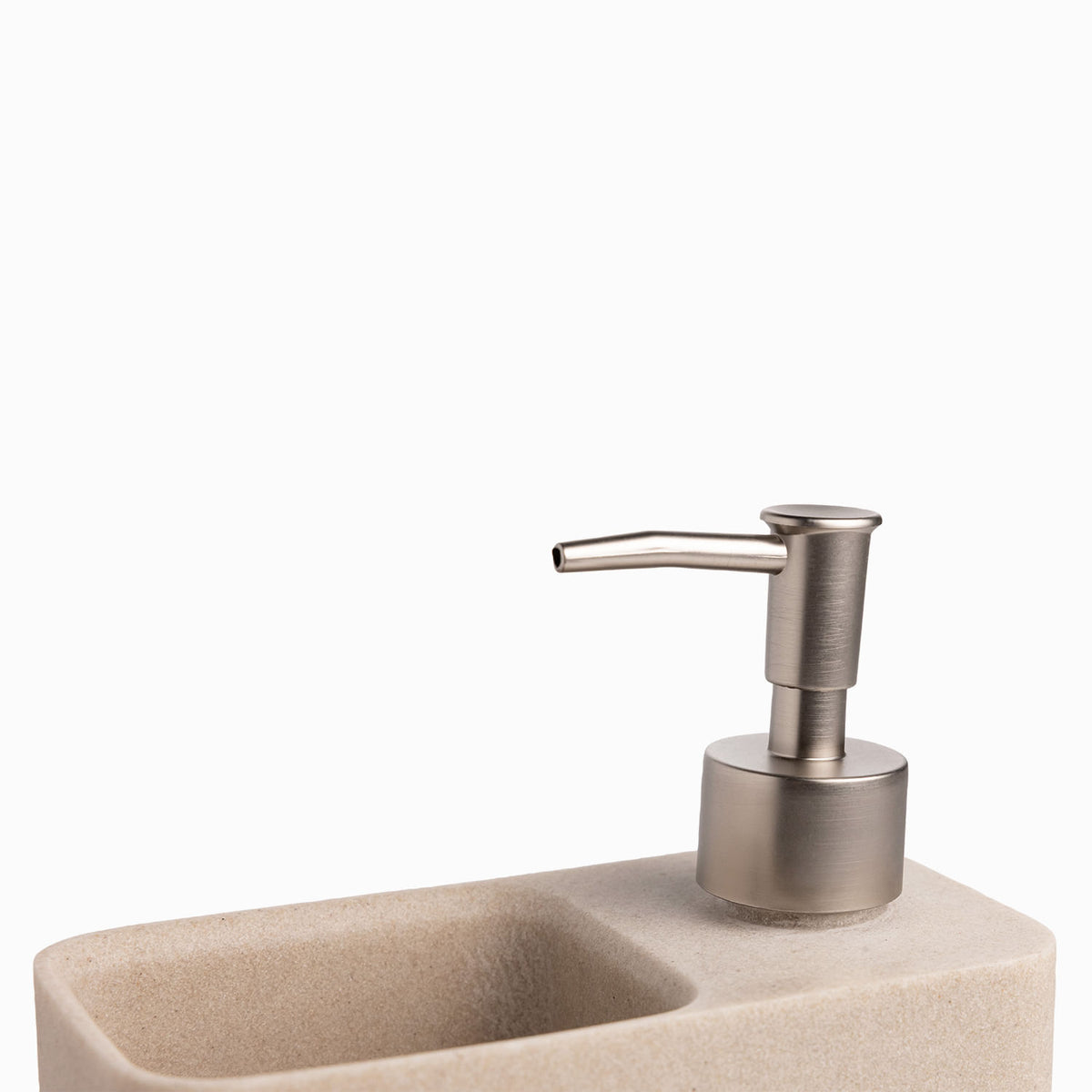 Dispensador jabón lavaplatos beige