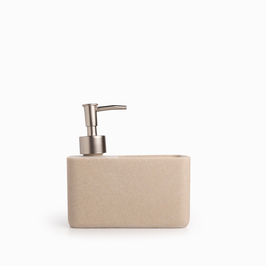 Dispensador jabón lavaplatos beige