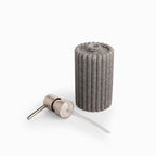 Dispensador de jabón rayas gris