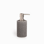 Dispensador de jabón rayas gris