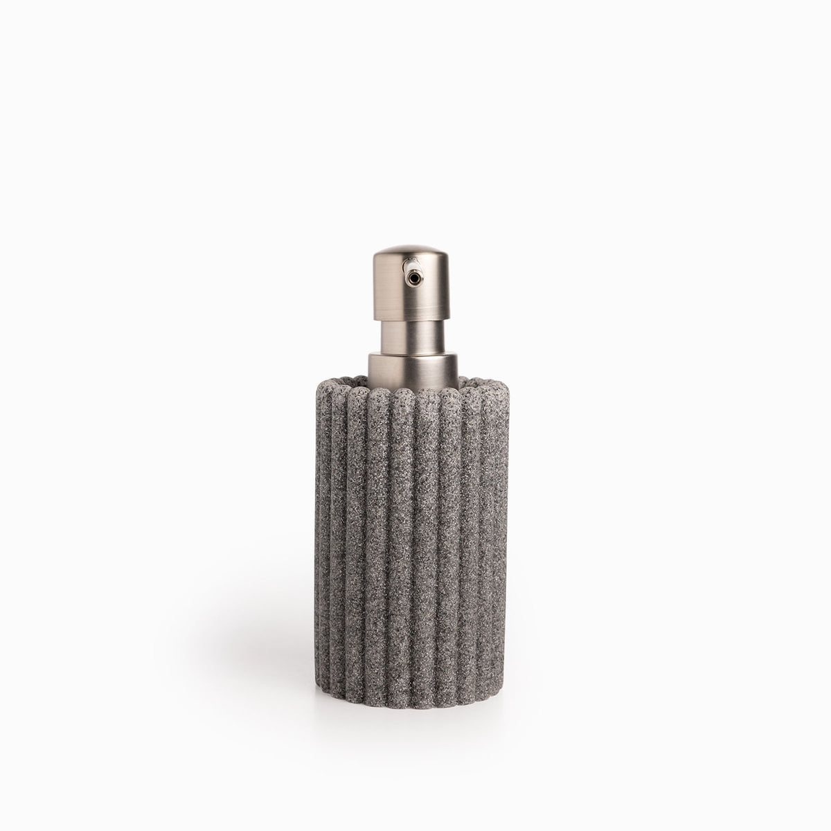 Dispensador de jabón rayas gris