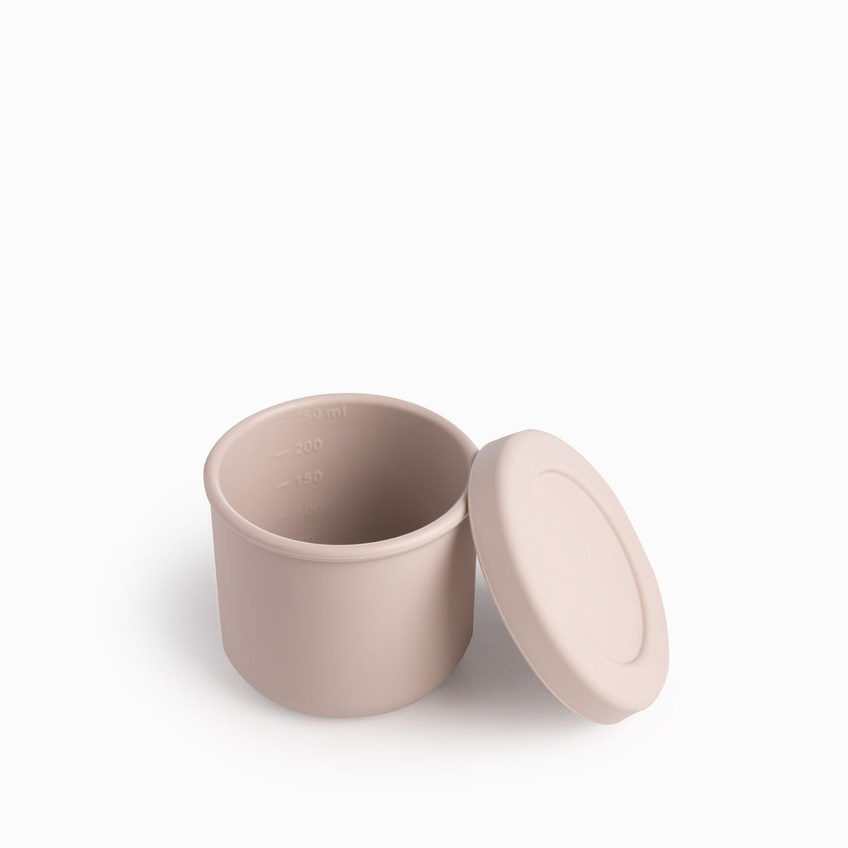 Recipiente silicona redondo 250ml