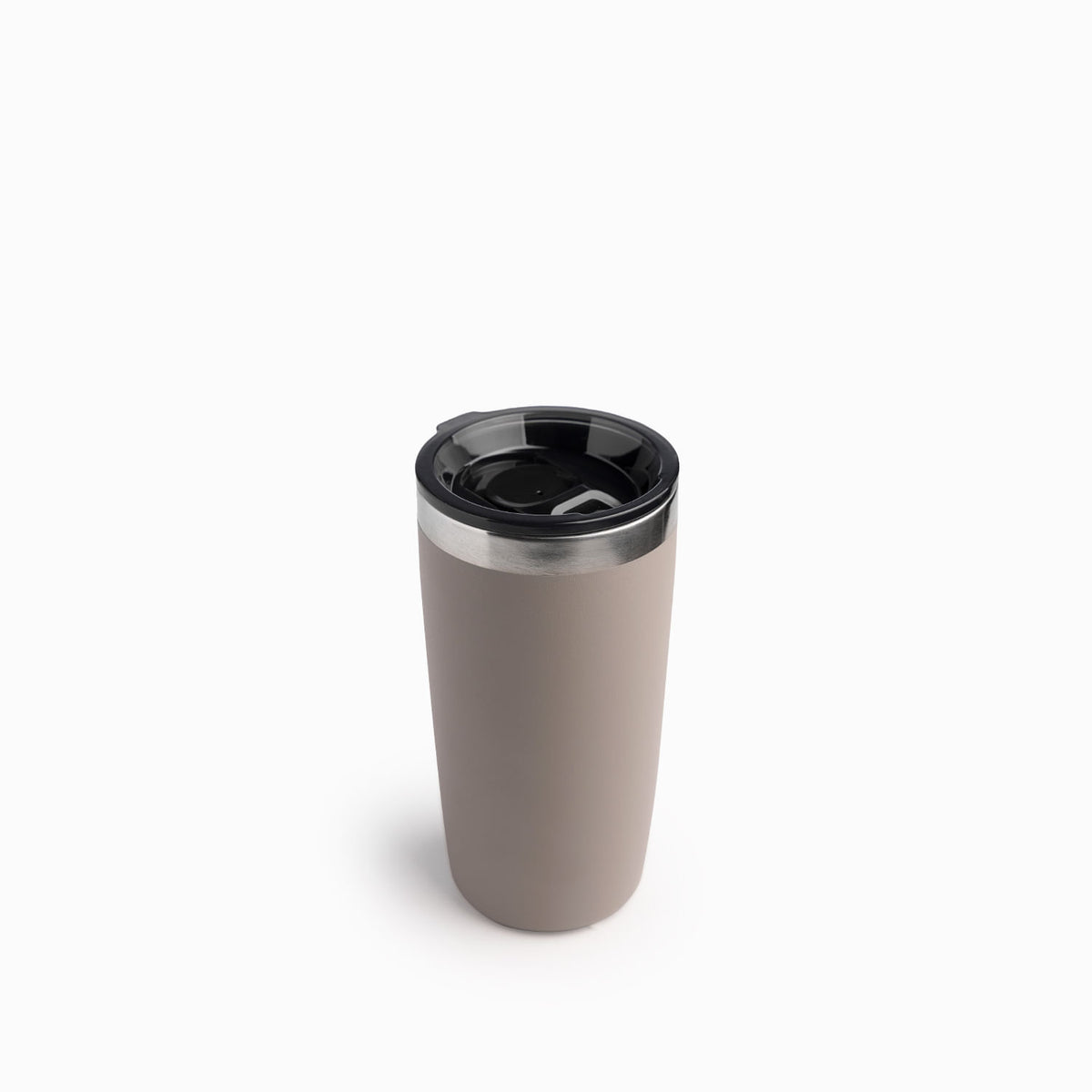 Vaso doble pared en acero gris 320ml